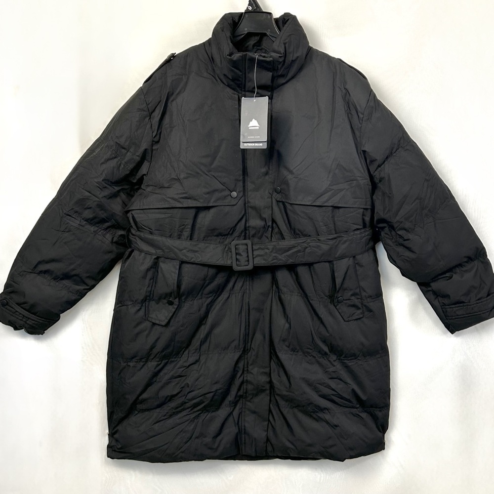 NWT Outdoor Brand  Women’s 3XL Black Insulated Long Winter Coat